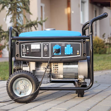 Industrial equipment mobile electric generator